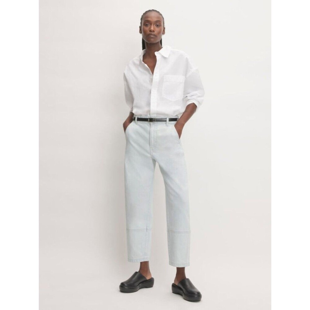 Everlane Light Blue The Utility Barrel Pant Jeans Size 14